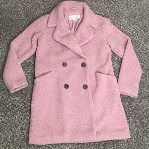 Pink Teddy Sherpa peacoat sold out!!!